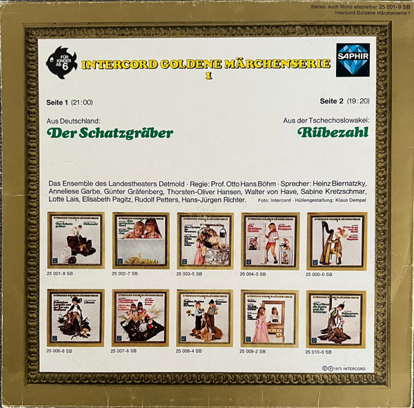 baixar álbum Various - Der Schatzgräber Rübezahl