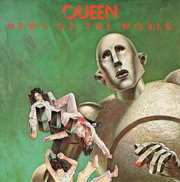 Обложка конверта виниловой пластинки Queen - News Of The World