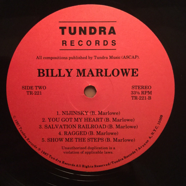 lataa albumi Billy Marlowe - Show Me The Steps