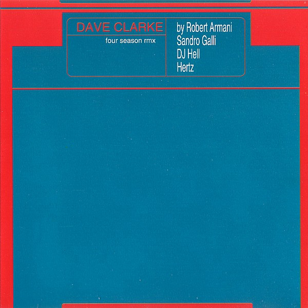 baixar álbum Dave Clarke - Four Season Rmx