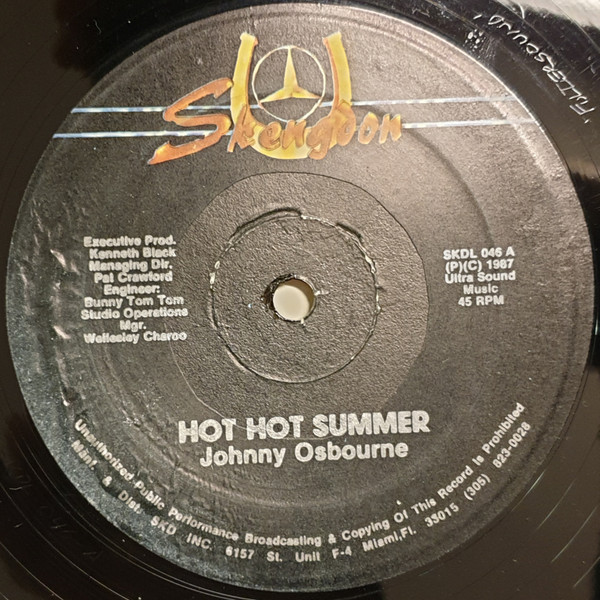 descargar álbum Johnny Osbourne & Skengdon All Stars - Hot Hot Summer Summer Dun
