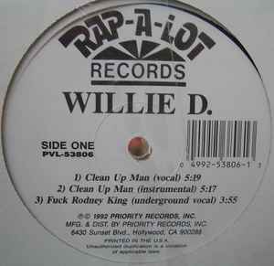 Willie D - Clean Up Man album cover