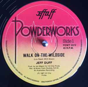 Jeff Duff - Walk On The Wildside album cover