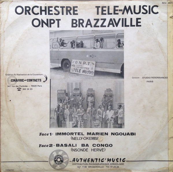 last ned album L'Orchestre TéléMusic De Brazzaville - Immortel Marien Ngouabi