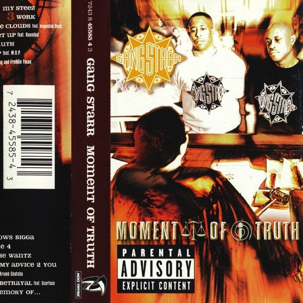 Gang Starr – Moment Of Truth (1998, CD) - Discogs