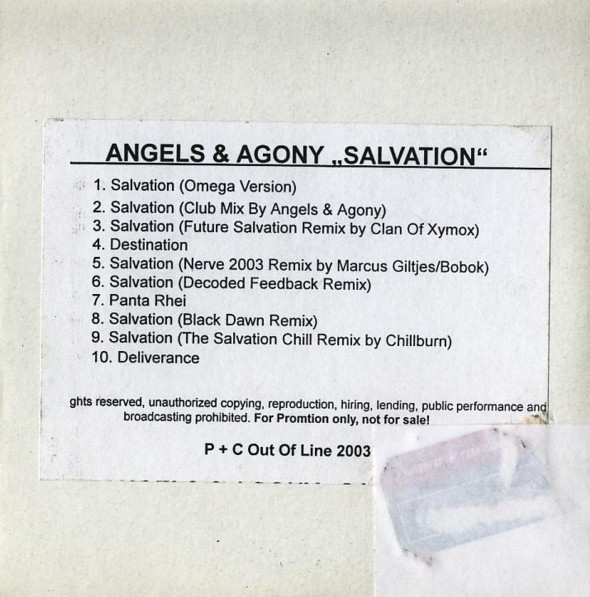 descargar álbum Angels & Agony - Salvation