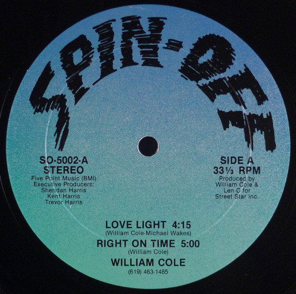 télécharger l'album William Cole - Right On Time