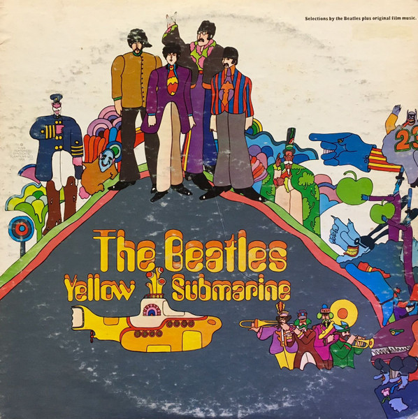 Die Beatles Yellow Submarine 60's Musik Record Zigarette Tabak Lagerung 57ml Tin