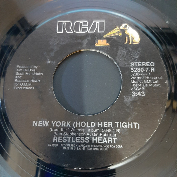 ladda ner album Restless Heart - Wheels New York Hold Her Tight