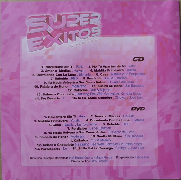 last ned album Various - Super Exitos Lo Mejor Del Año 2006