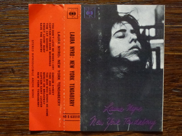 Laura Nyro New York Tendaberry 1969 Cassette Discogs