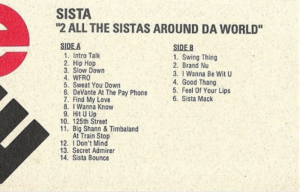Sista - 4 All The Sistas Around Da World | Releases | Discogs