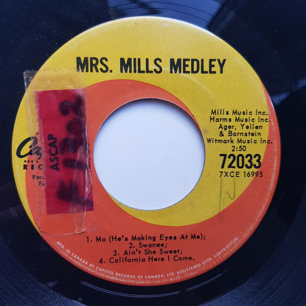 last ned album Mrs Mills - Mrs Mills Medley