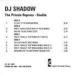Cover of The Private Repress - Double, 2002-04-25, CDr
