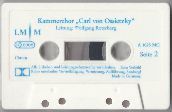 last ned album Kammerchor Carl Von Ossietzky Leitung Wolfgang Roterberg - Kammerchor Carl Von Ossietzky