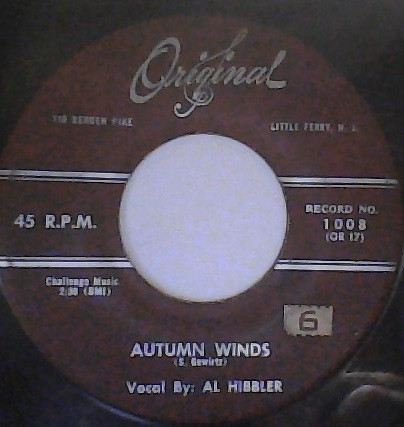 ladda ner album Al Hibbler - Autumn Winds You Will Be Mine