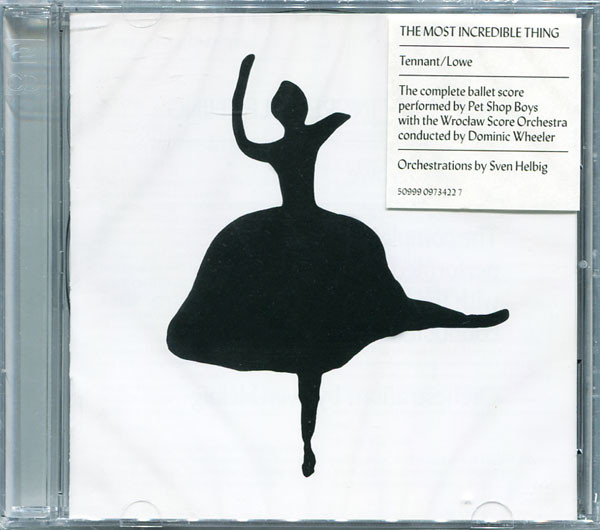 Tennant/Lowe – The Most Incredible Thing (2011, CD) - Discogs
