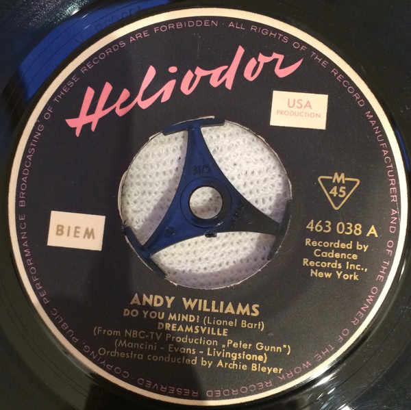 Album herunterladen Andy Williams - Do You Mind