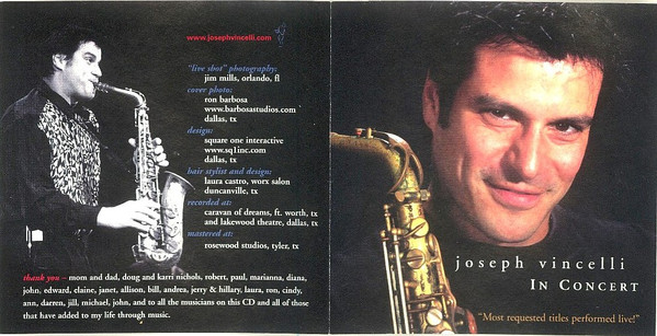 last ned album Joseph Vincelli - In Concert