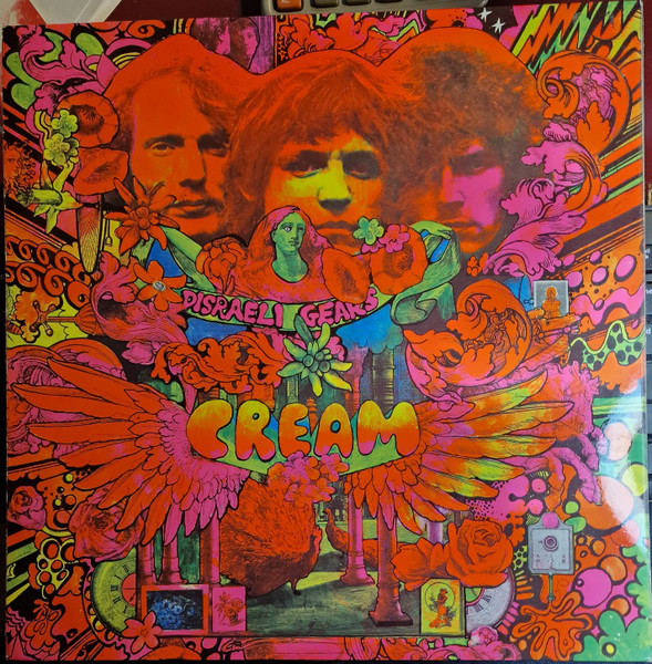 Cream – Disraeli Gears (1967, Laminated Cover Both Sides, Vinyl) - Discogs