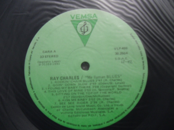 ladda ner album Ray Charles - Me Llaman Blues