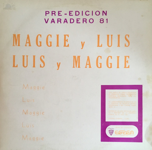 lataa albumi Maggie Carles Y Luis Nodal - Disco Concierto Maggie Carles y Luis Nodal Pre Edición Varadero 81