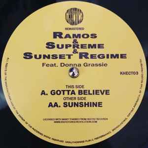 Gotta Believe / Sunshine - Ramos & Supreme & Sunset Regime Feat. Donna Grassie