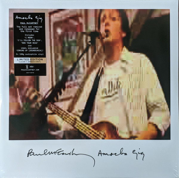 Paul McCartney – Amoeba Gig (2019, Clear, 180g, Vinyl) - Discogs