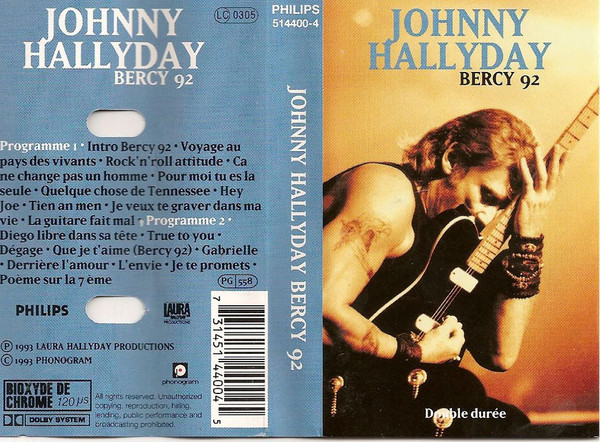 Johnny Hallyday – Bercy 92 (2022, Vinyl) - Discogs