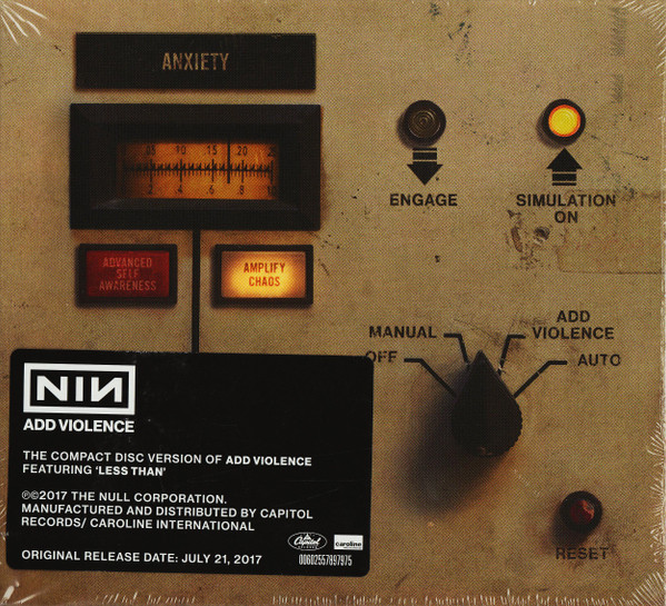 Add Violence by Nine Inch Nails (Record, 2017) Sealed,unplayed, shelfwear *  602557897951 | eBay