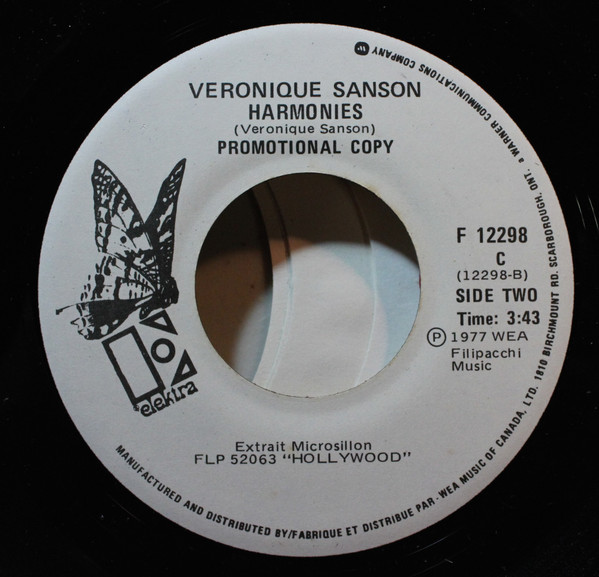 lataa albumi Véronique Sanson - Bernards Song Il NEst De Nulle Part