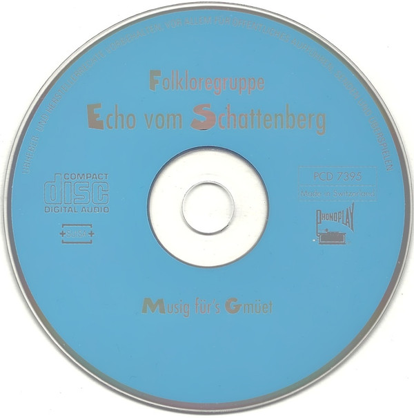 télécharger l'album Folkloregruppe Echo Vom Schattenberg - Musig Fürs Gmüet