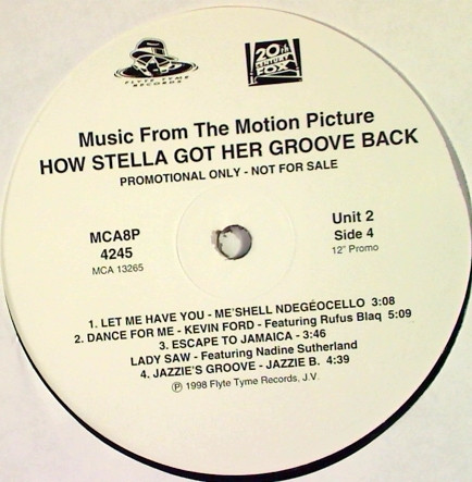 lataa albumi Various - How Stella Got Her Groove Back Soundtrack Music From The Motion Picture