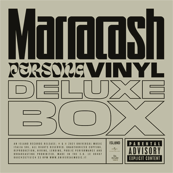Marracash – Persona (2021, Clear, Vinyl) - Discogs