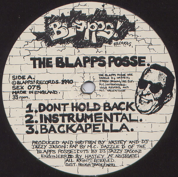 The Blapps Posse – Don't Hold Back! (1990, Vinyl) - Discogs