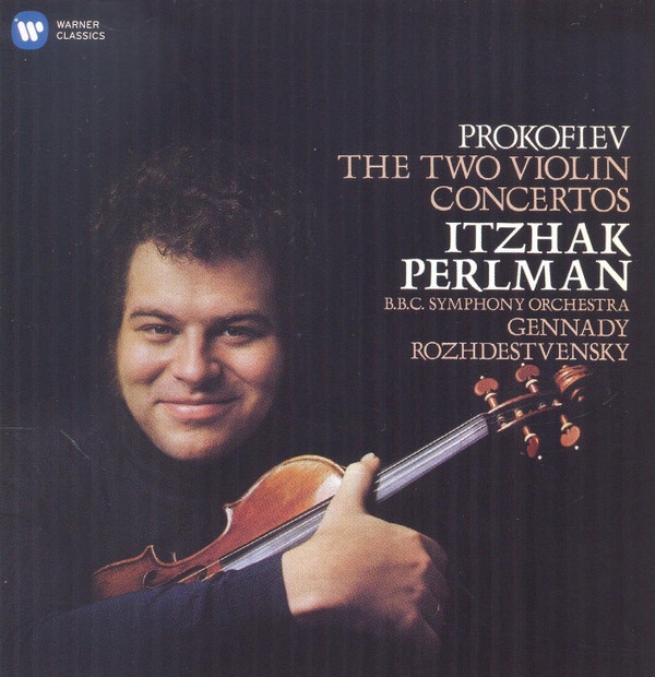 Album herunterladen Prokofiev, Itzhak Perlman, BBC Symphony Orchestra, Gennadi Rozhdestvensky - The Two Violon Concertos