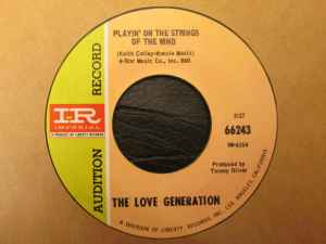 The Love Generation (2) - Playin' On The Strings Of The Wind / Groovy Summertime album cover
