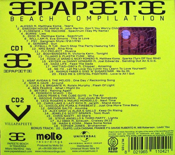 last ned album Various - Papeete Beach Compilation Winter 1213 Volume 18