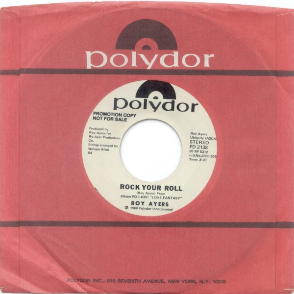 Roy Ayers – Rock Your Roll (1980, Vinyl) - Discogs