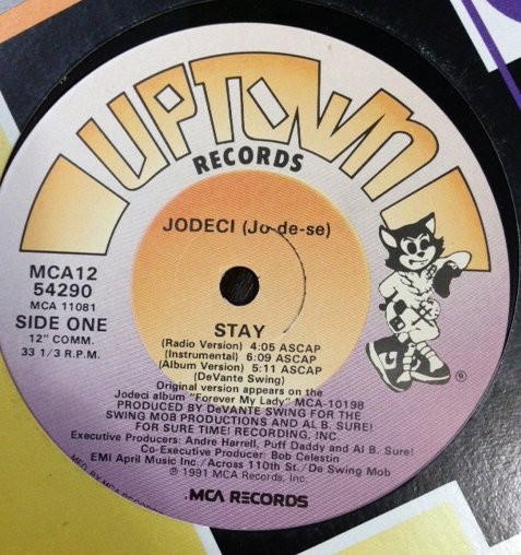 Jodeci – Stay (1992, Vinyl) - Discogs