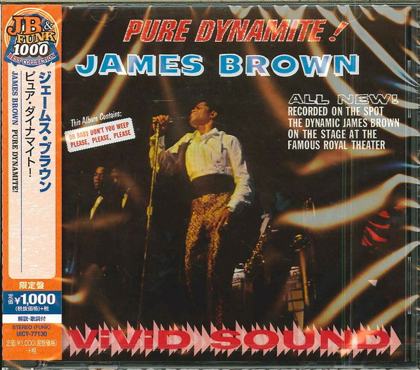 James Brown – Pure Dynamite! Live At The Royal (2015, CD) - Discogs