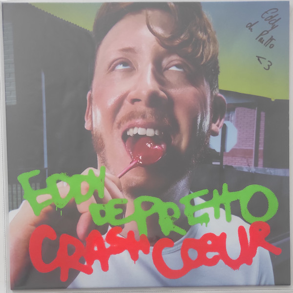 Crash Cœur - Vinyle exclusif orange néon – Store Eddy De Pretto