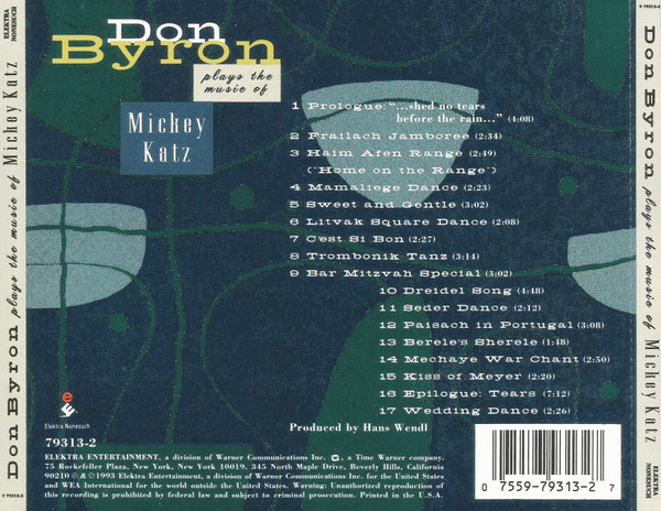 Album herunterladen Don Byron - Don Byron Plays The Music Of Mickey Katz