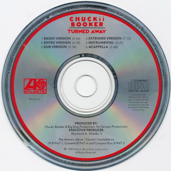 Chuckii Booker – Turned Away (1989, CD) - Discogs