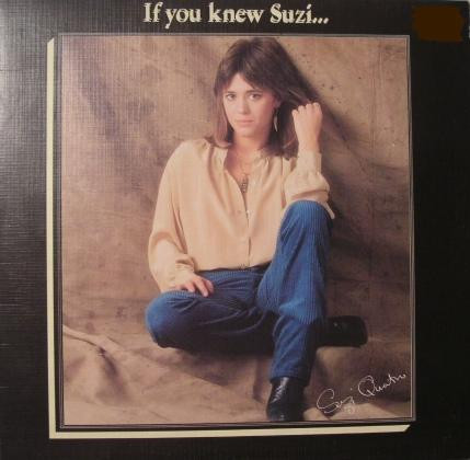 Обложка конверта виниловой пластинки Suzi Quatro - If You Knew Suzi...