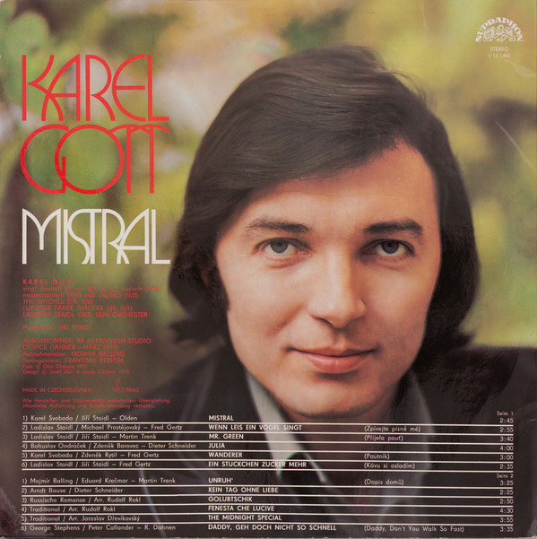 lataa albumi Karel Gott - Mistral