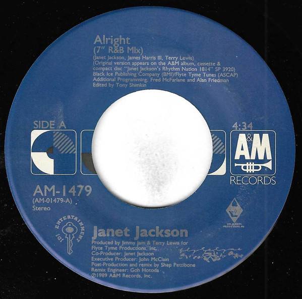 Janet Jackson - Alright | Releases | Discogs