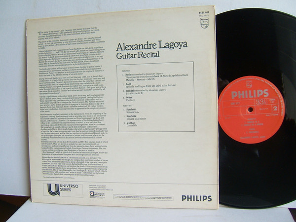 lataa albumi Alexandre Lagoya - Guitar Recital