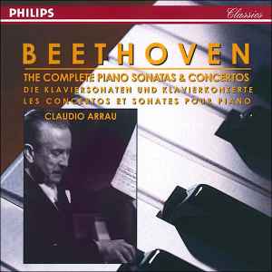 Ludwig van Beethoven - The Complete Piano Sonatas & Concertos Album-Cover