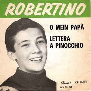 Robertino Loretti-O Mein Papa / Letter A Pinocchio Albumcover